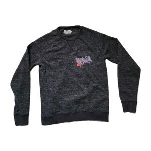 TU Premium Niagara Falls Canada Sweater Fleece Lined Heather Gray Size S EUC